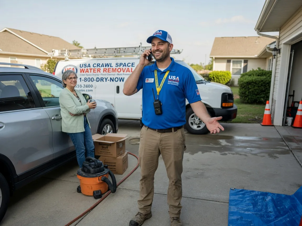 Crawl Space Water Removal Ute, IA FAQs
